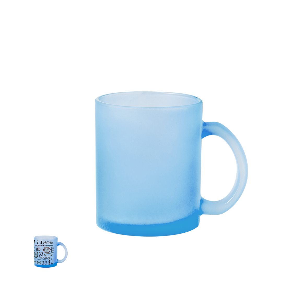 Taza sublimación personalizada Cervan de cristal de 350ml en colores mate - Tazas y vasos personalizados - Regalo Promocional Personalizado