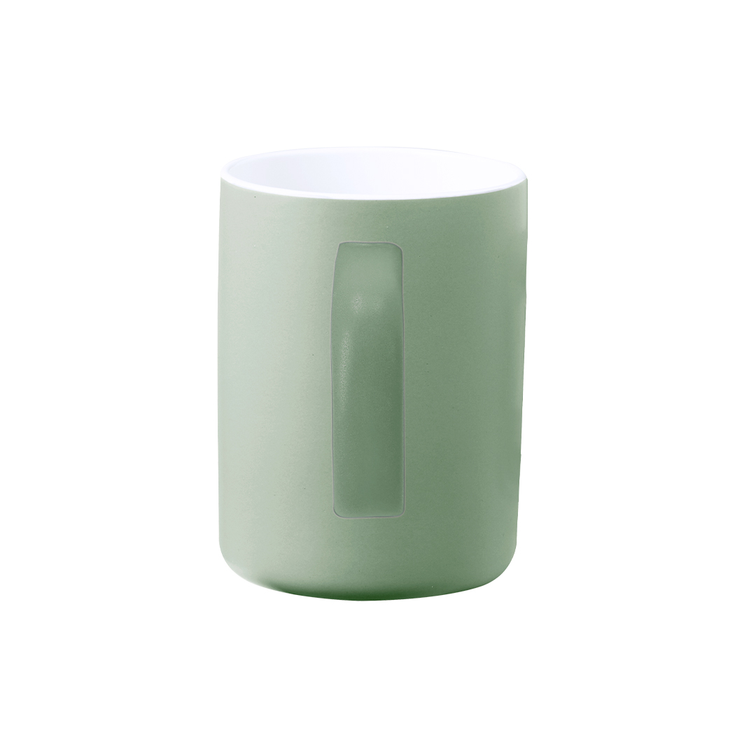 Taza de cerámica personalizada Kubaya de 420ml con asa cuadrada - Tazas y vasos personalizados - Regalo Promocional Personalizado - imagen 4