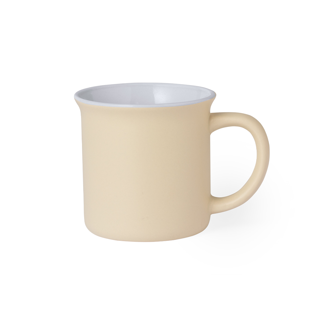 Taza de cerámica personalizada Hilman vintage de 300ml con acabado kraft - Tazas y vasos personalizados - Regalo Promocional Personalizado - imagen 3