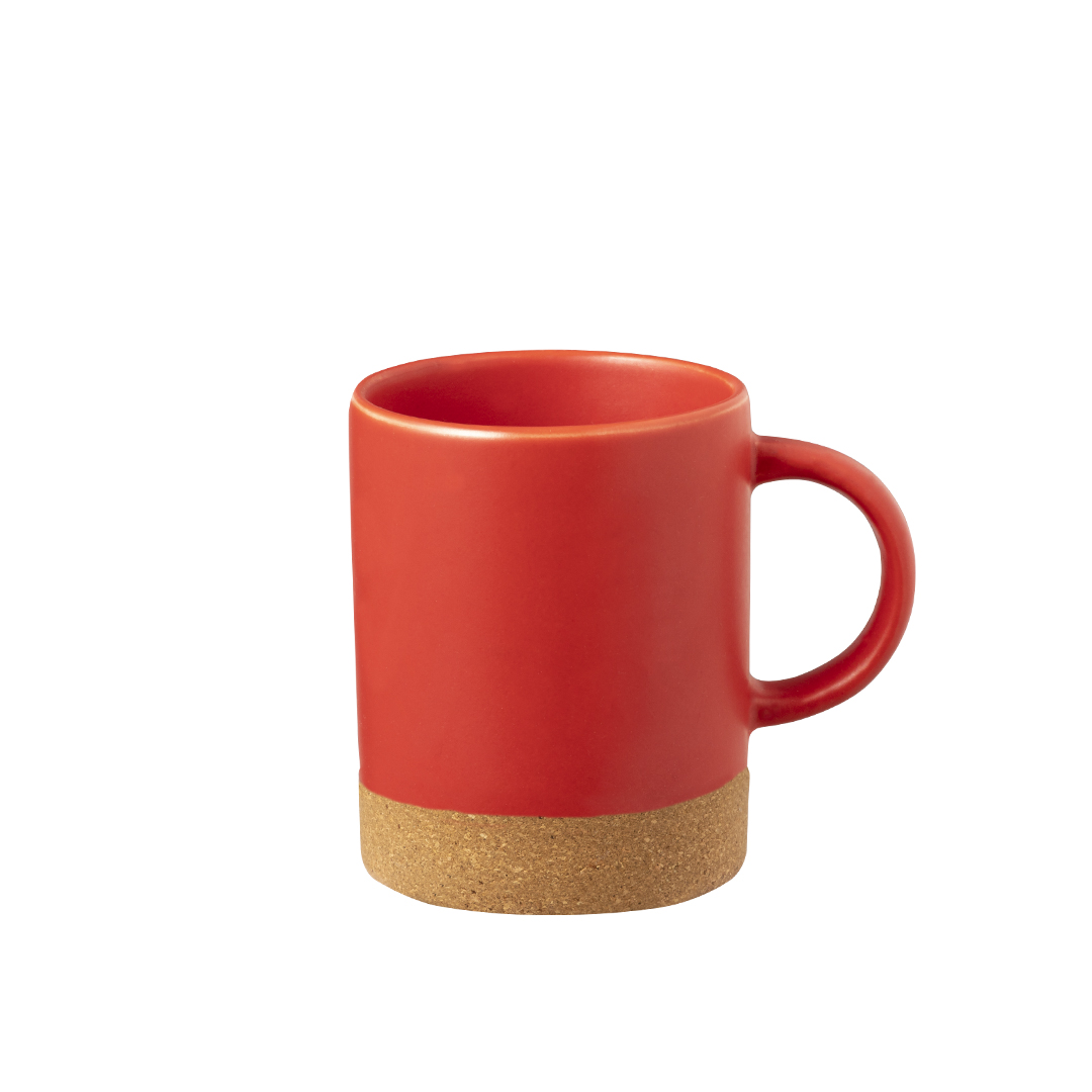 Taza de cerámica personalizada Melmak de 350ml con corcho - Tazas y vasos personalizados - Regalo Promocional Personalizado
