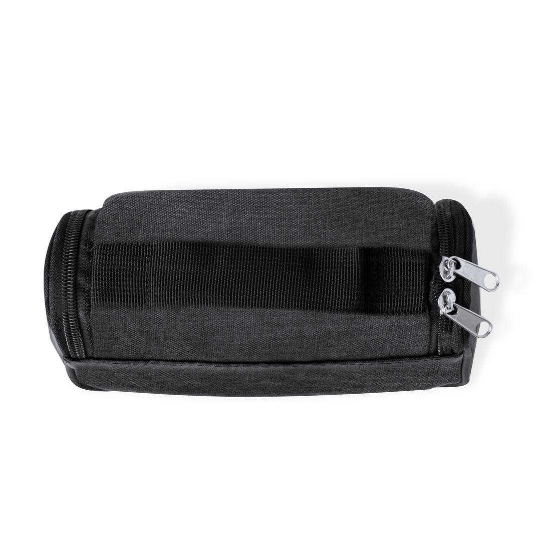Neceser personalizado Gean de RPET con gancho y bolsillos redecilla - Neceseres personalizados - Regalo Promocional Personalizado - imagen 4