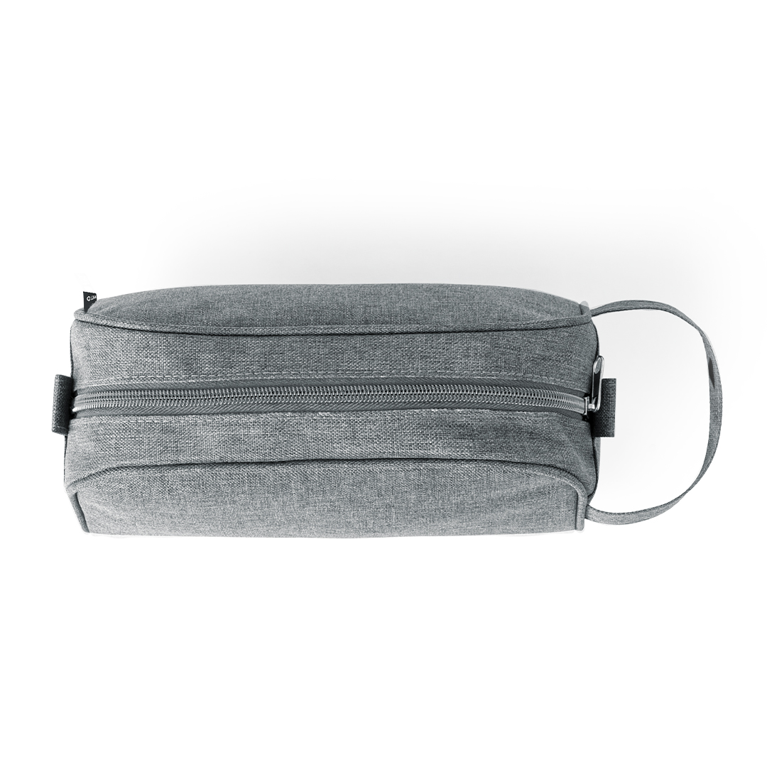 Neceser personalizado Harese de 600D RPET con tirador metálico - Neceseres personalizados - Regalo Promocional Personalizado - vista alternativa