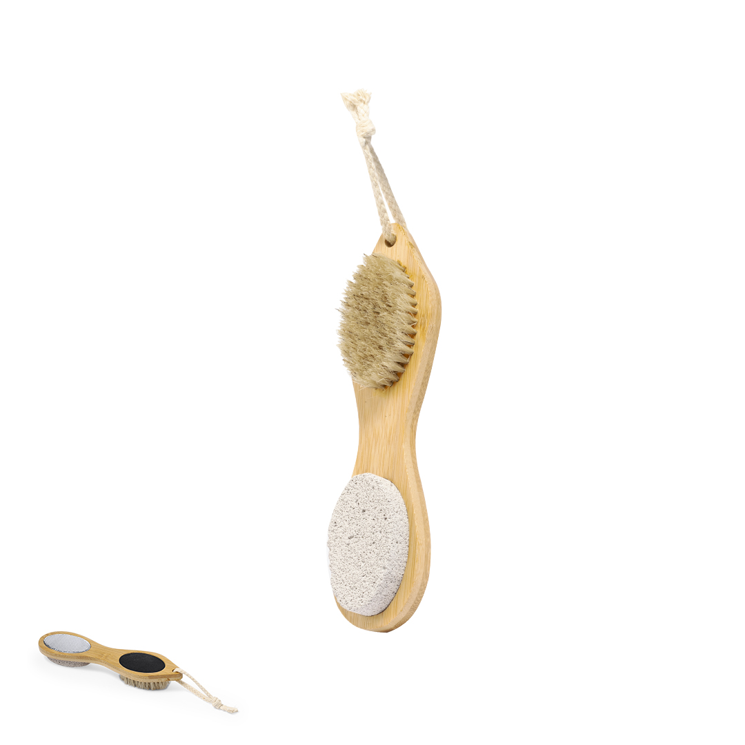 Cepillo exfoliante personalizado Cierny de madera con cuatro funciones - Hogar - Regalo Promocional Personalizado