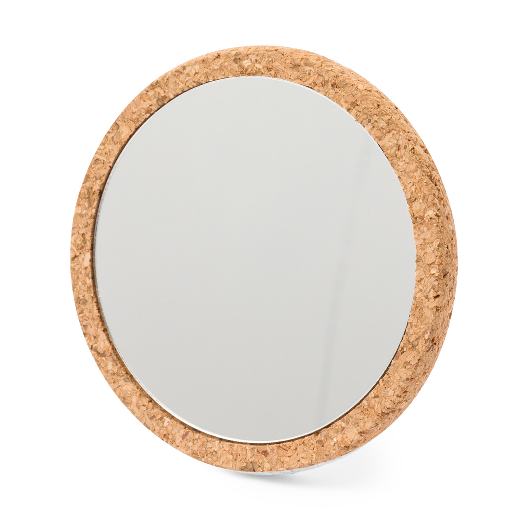 Espejo personalizado Segenen 1X de corcho en caja kraft