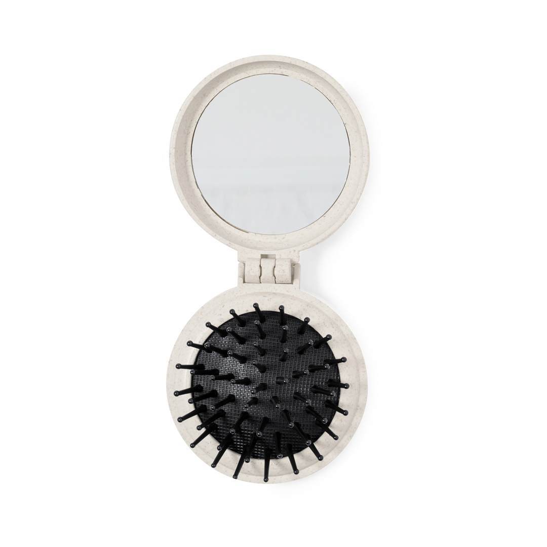 Cepillo con espejo personalizado Flege plegable de caña de trigo - Hogar - Regalo Promocional Personalizado - imagen 3