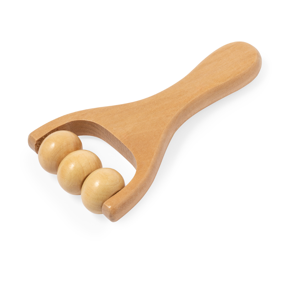 Masajeador personalizado Echem de madera con tres rodillos - Otros cuidado personal - Regalo Promocional Personalizado - vista alternativa