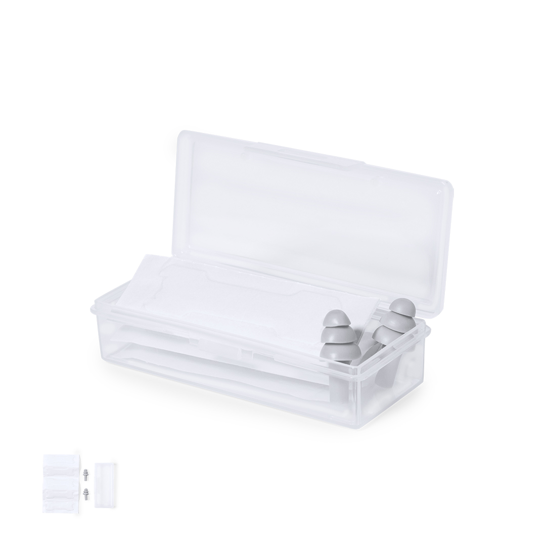 Set de tapones y tiras nasales para descanso personalizado Vitok - Hogar - Regalo Promocional Personalizado
