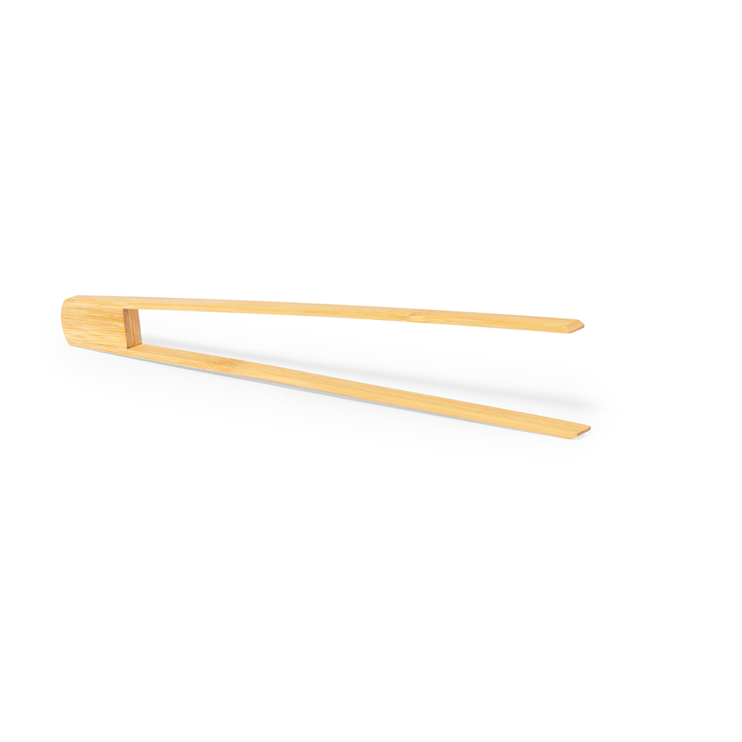 Pinza de cocina personalizada Nigma de bambú flexible - Otros accesorios cocina - Regalo Promocional Personalizado - vista alternativa