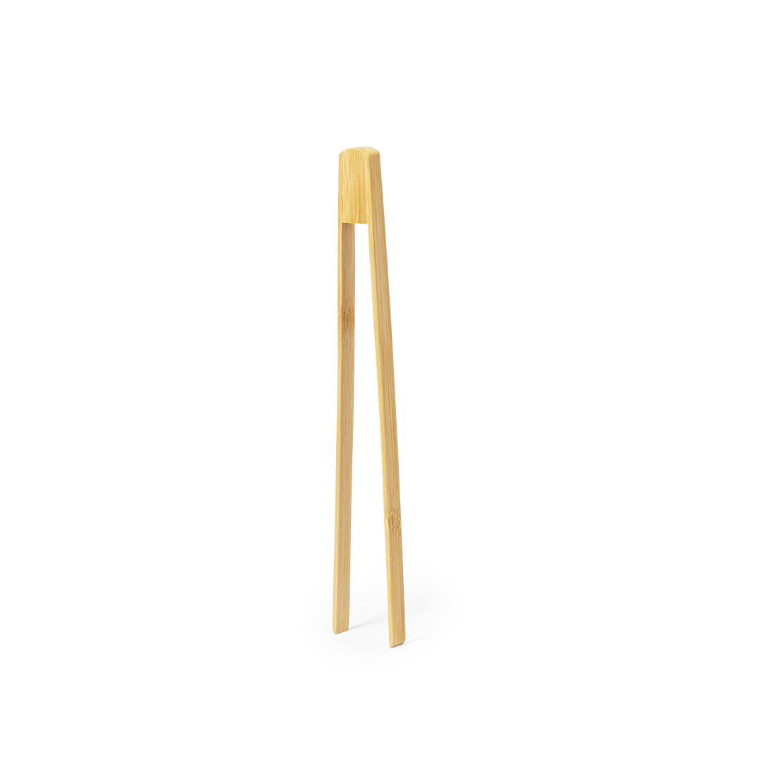 Pinza de cocina personalizada Nigma de bambú flexible - Otros accesorios cocina - Regalo Promocional Personalizado