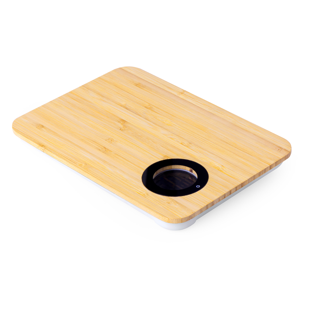 Tabla báscula personalizada Mentina de bambú - Tablas de corte - Regalo Promocional Personalizado - imagen 3