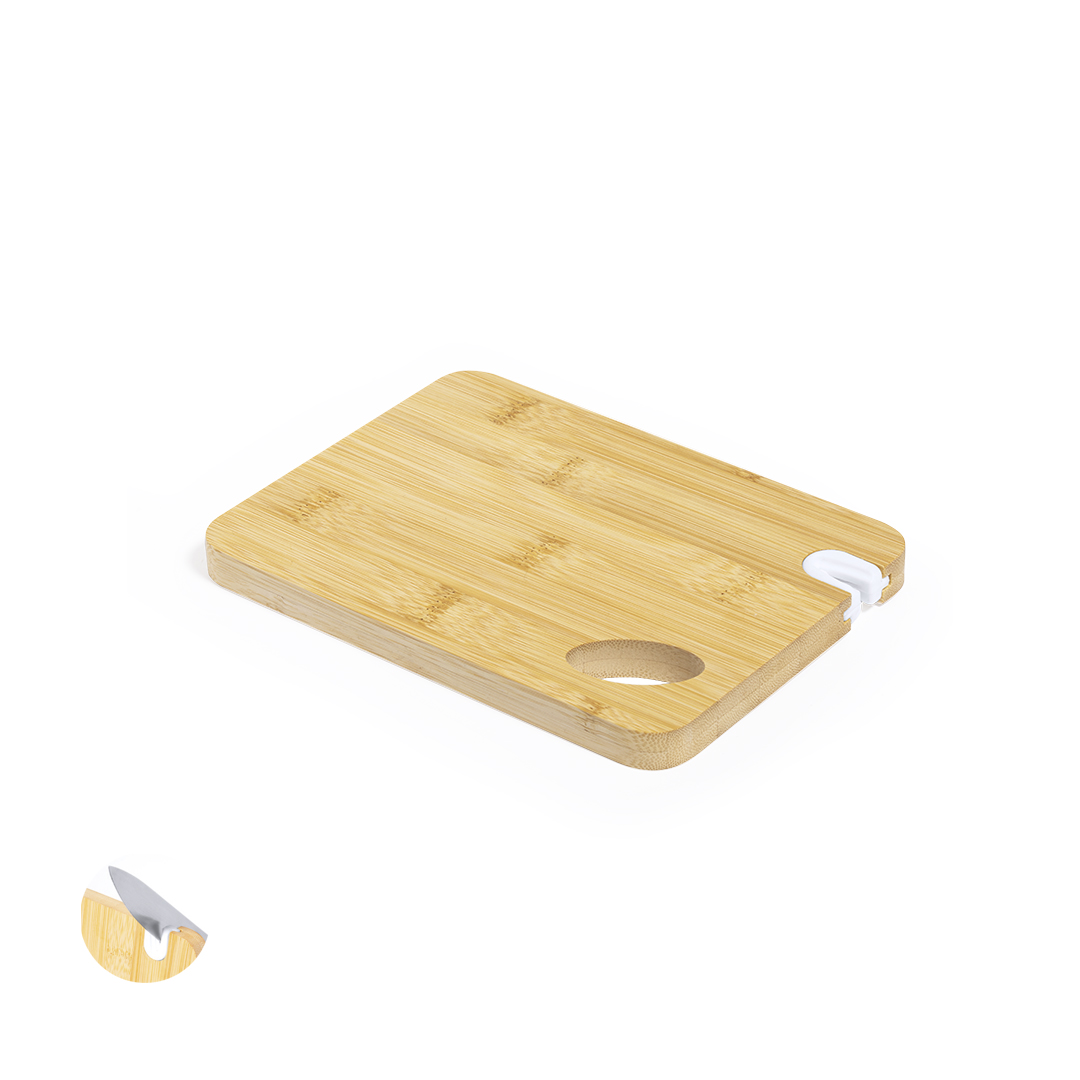 Tabla afilador personalizada Polter de bambú - Tablas de corte - Regalo Promocional Personalizado