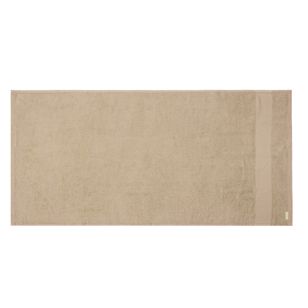 Toalla personalizada Canoria de algodón orgánico con bolsa reciclada de 50x100cm - Verano - Regalo Promocional Personalizado - vista alternativa