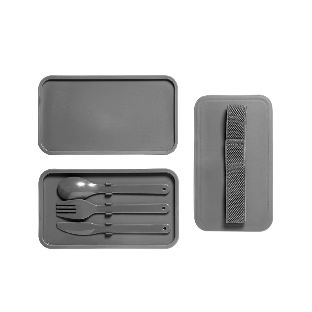 Nevera personalizada Glaxia de RPET con fiambrera y cubiertos - Verano - Regalo Promocional Personalizado - imagen 7