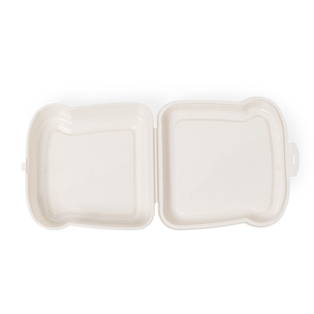Fiambrera para sandwich personalizada Tixor de 450ml color natural - Viaje - Regalo Promocional Personalizado - imagen 4