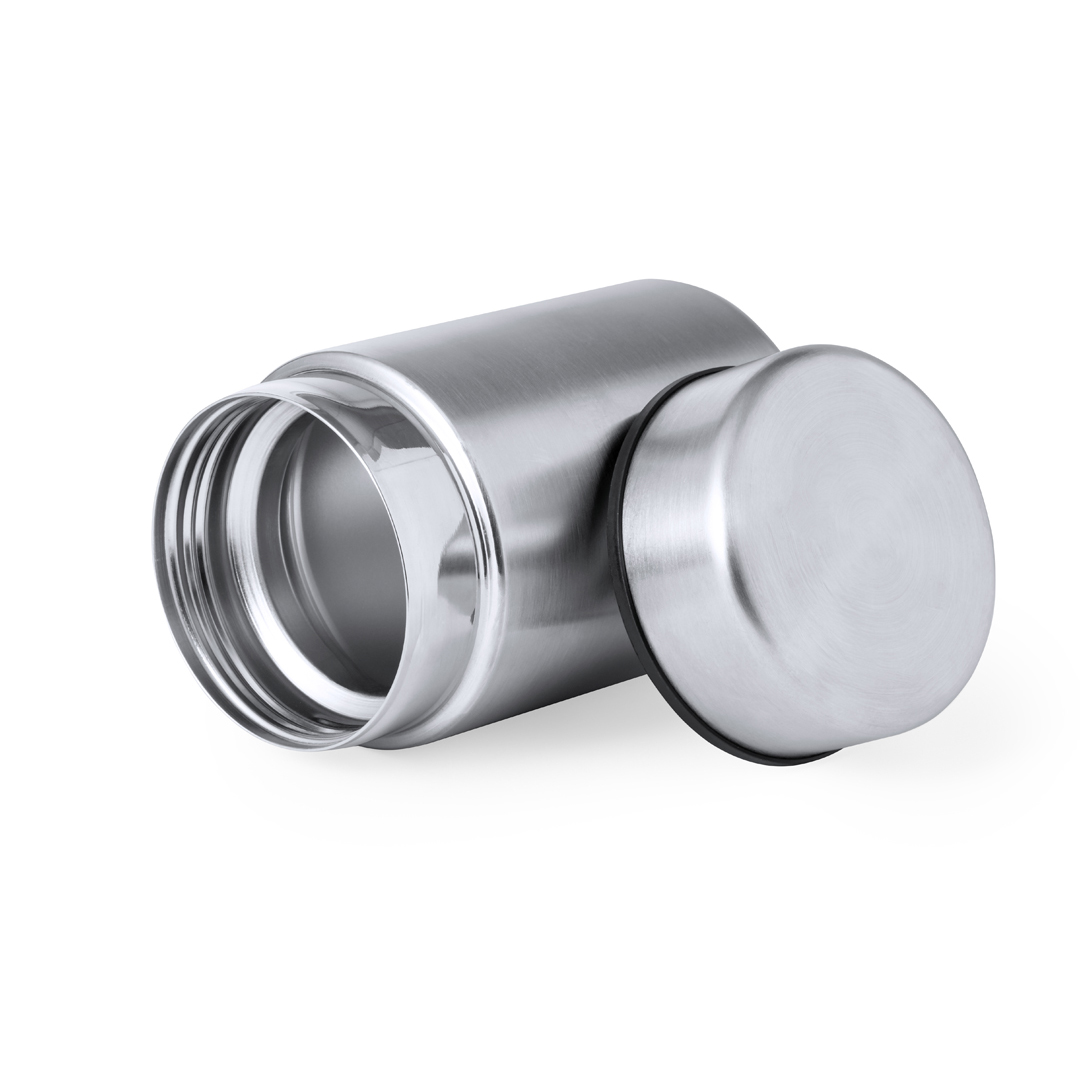 Fiambrera personalizada Zanka de doble pared acero inox de 600ml - Viaje - Regalo Promocional Personalizado - vista alternativa