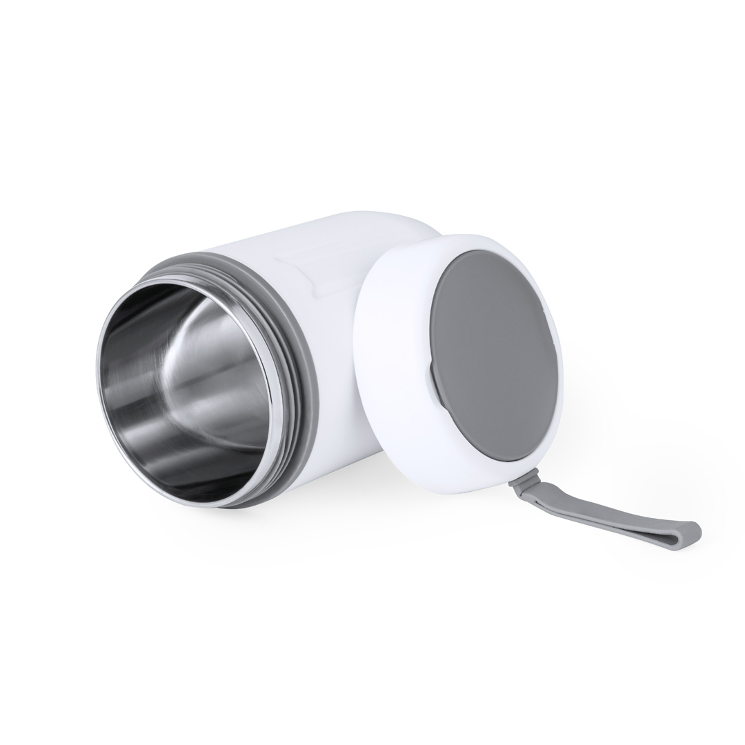 Fiambrera personalizada Reuteman de doble pared acero inox y PP - Viaje - Regalo Promocional Personalizado - vista alternativa