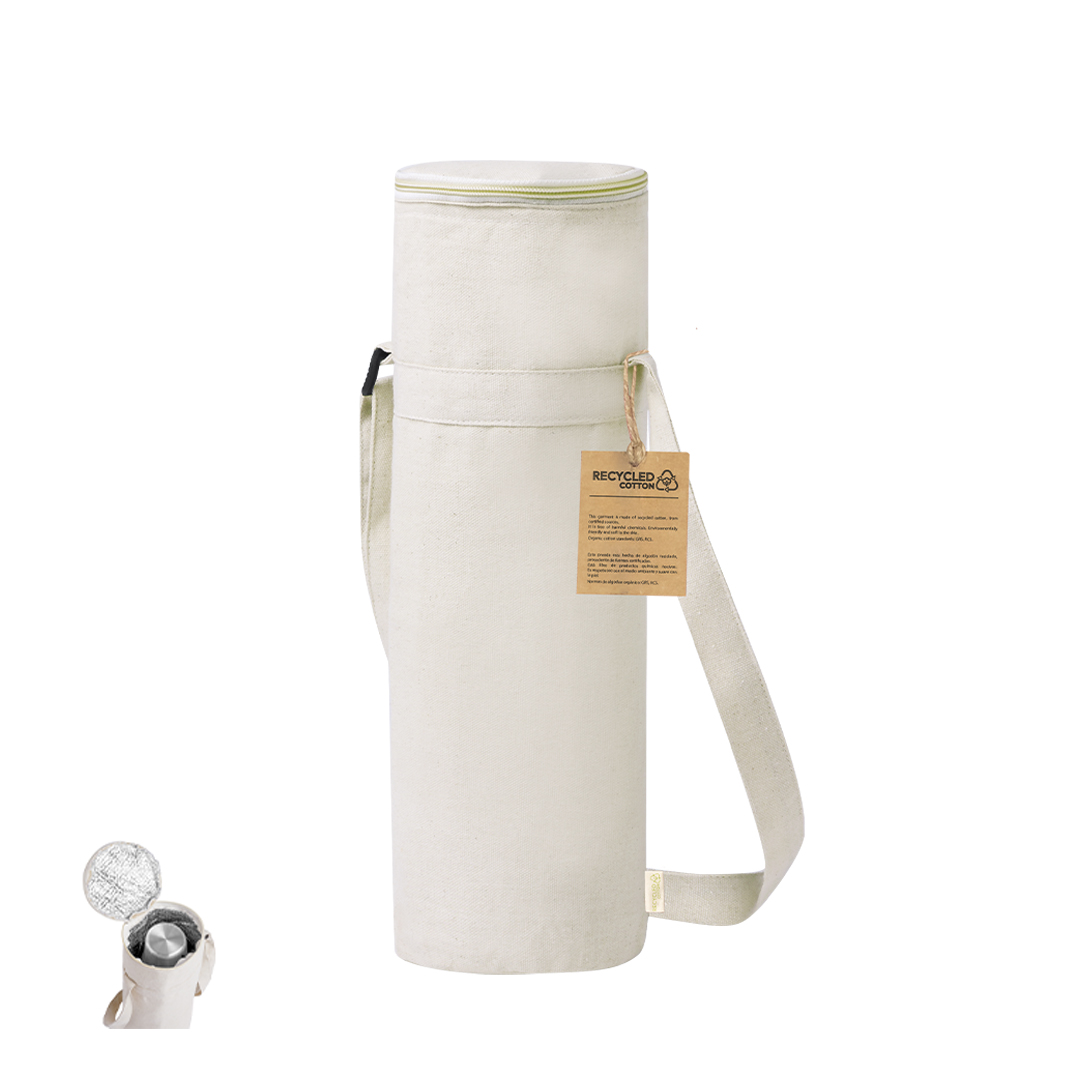 Nevera para botellas personalizada Sirkin de algodón reciclado - Verano - Regalo Promocional Personalizado
