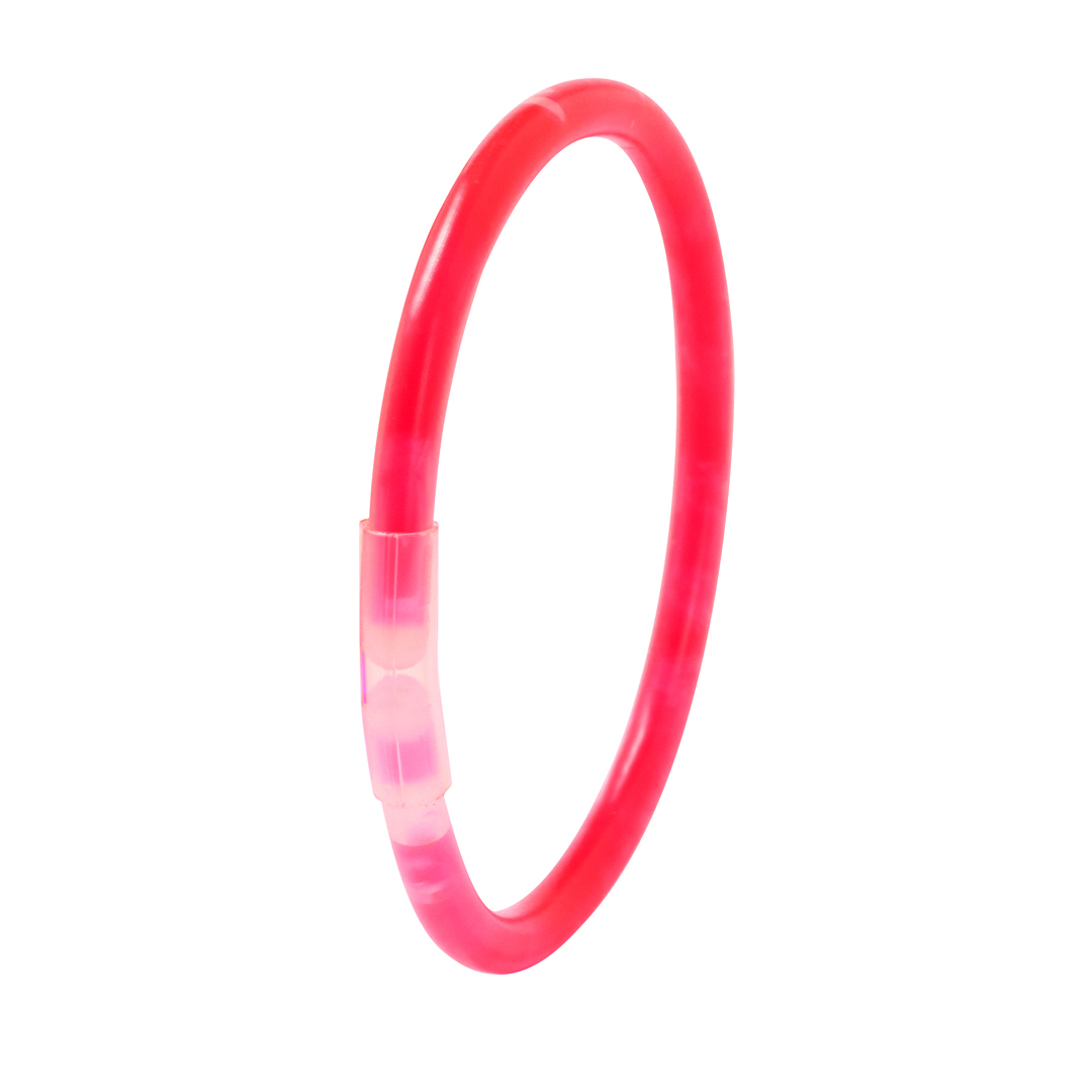 Pulsera luminosa personalizada Vexa fluorescente con luz de neón