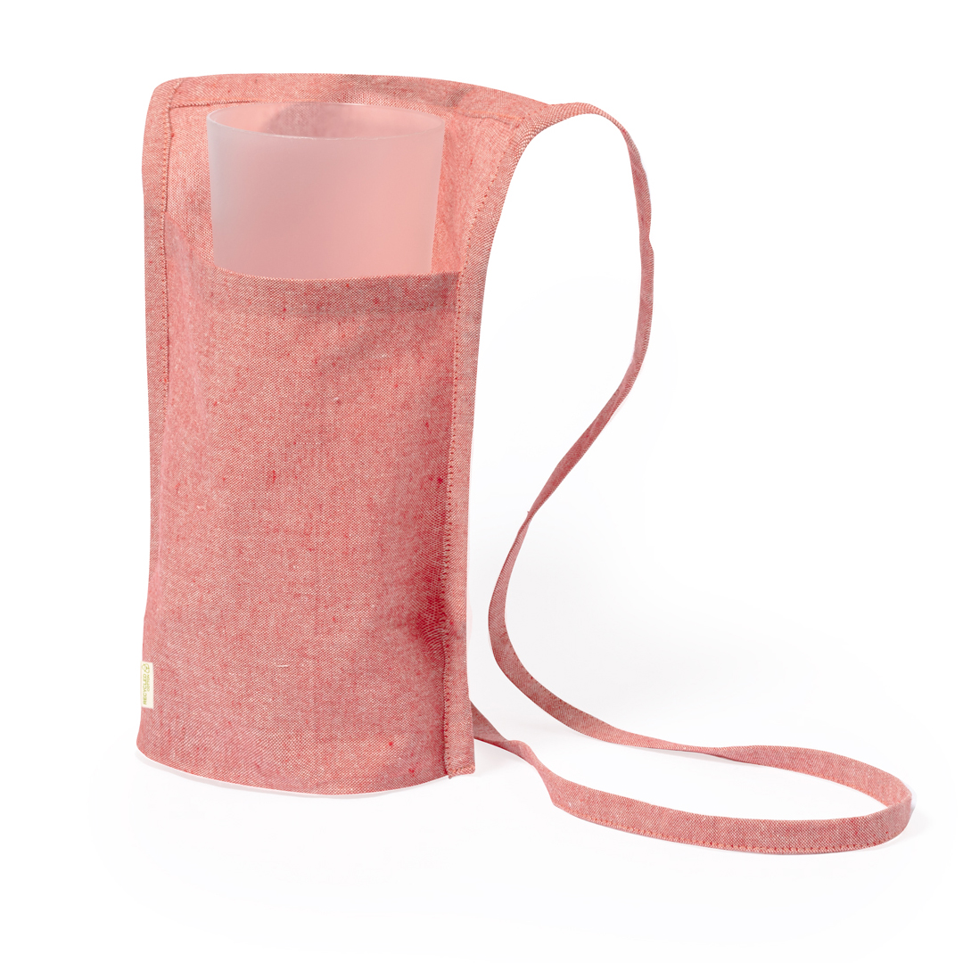 Portatodo personalizado Wisy de algodón 100% reciclado con asa larga - Porta todo - Regalo Promocional Personalizado - vista alternativa