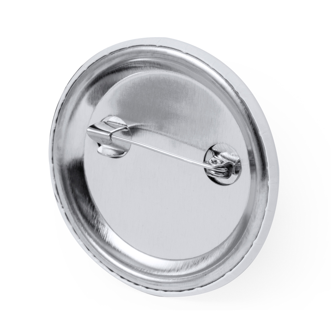 Pin personalizado Suju blanco versátil con imperdible - Pins personalizados - Regalo Promocional Personalizado - vista alternativa