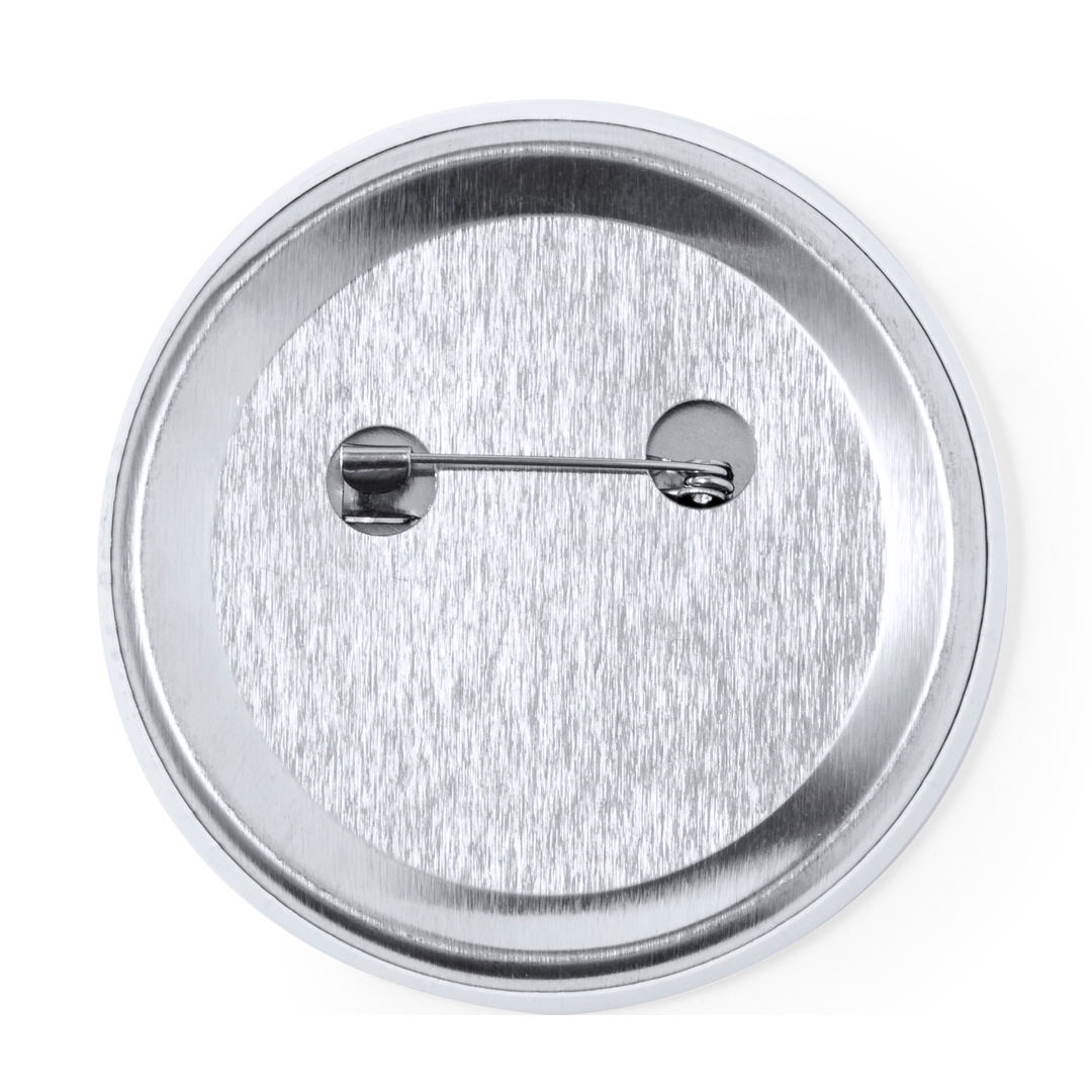 Pin personalizado Suju blanco versátil con imperdible - Pins personalizados - Regalo Promocional Personalizado - imagen 3