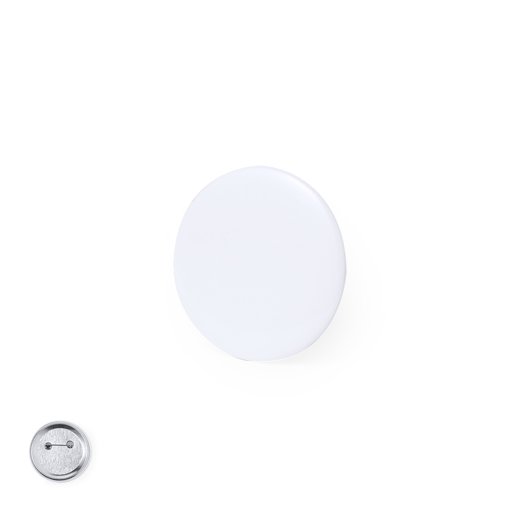 Pin personalizado Suju blanco versátil con imperdible - Pins personalizados - Regalo Promocional Personalizado