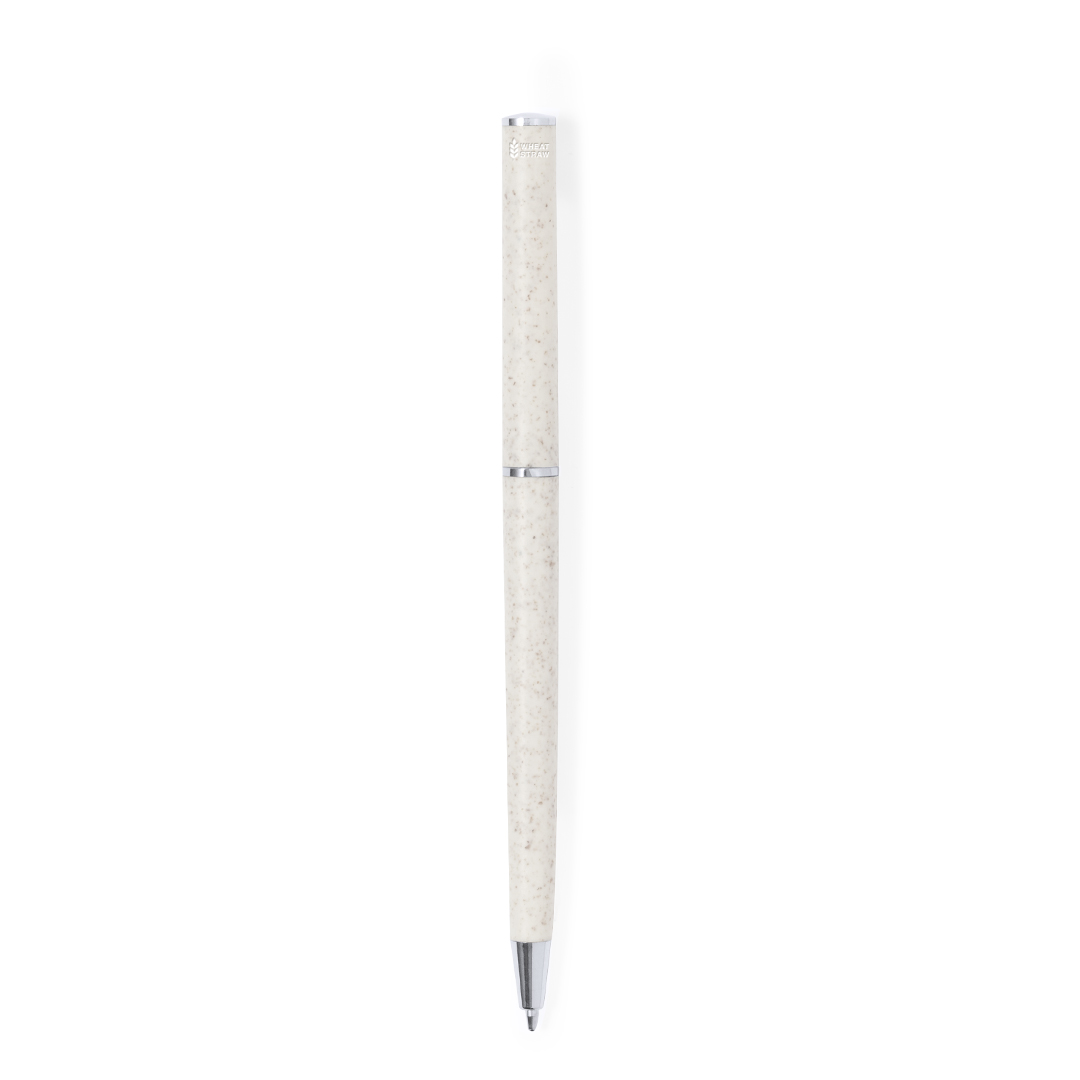 Bolígrafo personalizado Rafton de caña de trigo - Oficina - Regalo Promocional Personalizado - vista alternativa