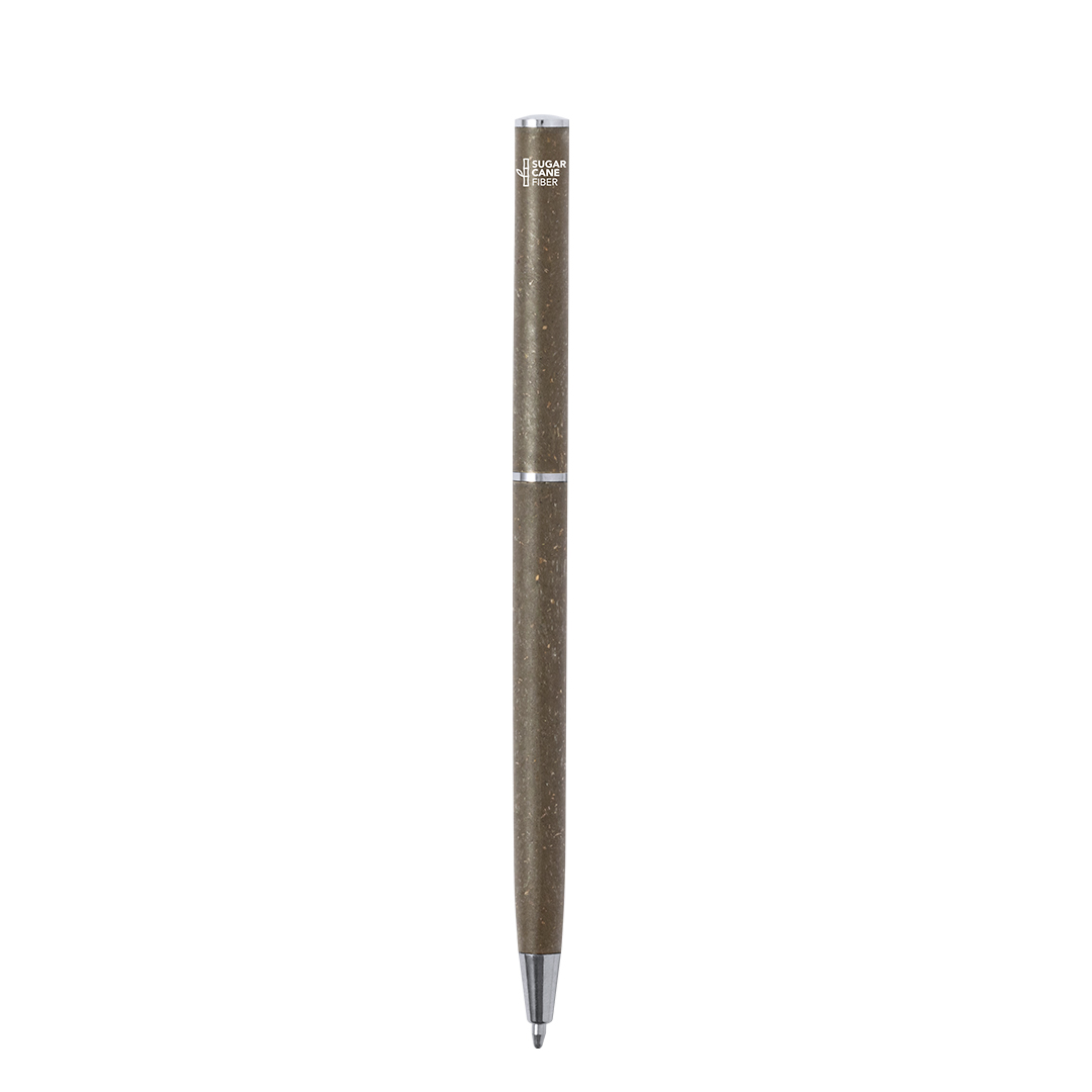 Bolígrafo personalizado Perte de caña de azúcar natural biodegradable - Oficina - Regalo Promocional Personalizado - vista alternativa