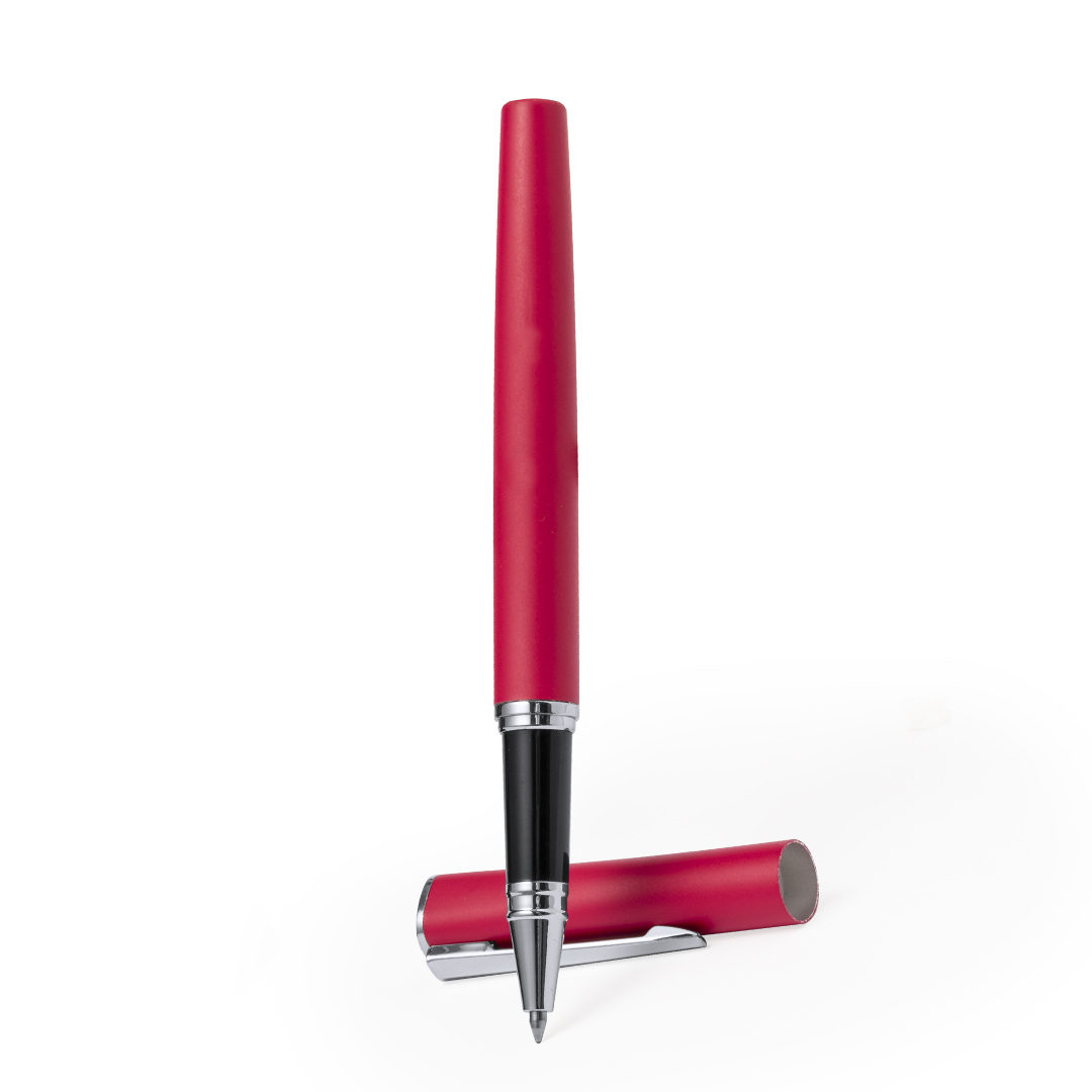 Roller personalizado Suton de capucha de aluminio bicolor con gel - Rollers personalizados - Regalo Promocional Personalizado