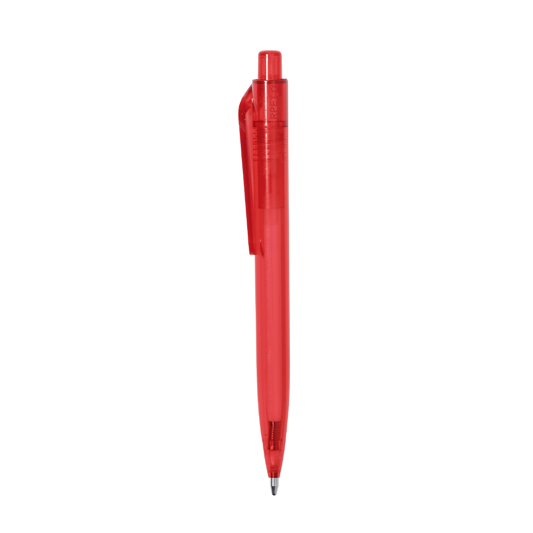 Bolígrafo personalizado Surten de RPET transparente - Oficina - Regalo Promocional Personalizado - vista alternativa