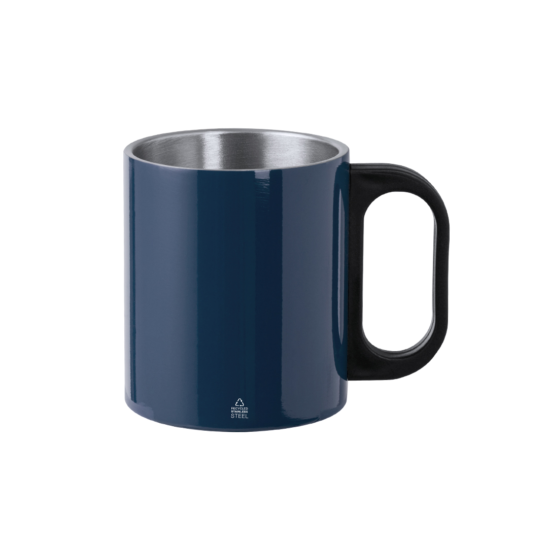 Taza de acero inox reciclado personalizada Korpla de 300ml con doble pared - Tazas y vasos personalizados - Regalo Promocional Personalizado - imagen 3