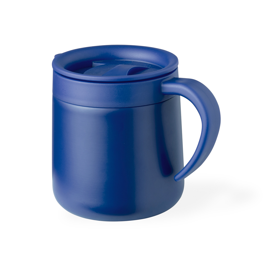 Taza térmica personalizada Bokat de acero inox mate de 330ml