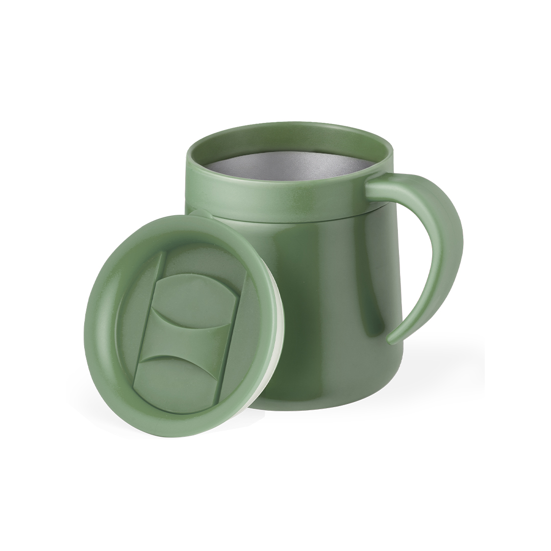 Taza térmica personalizada Bokat de acero inox mate de 330ml - Tazas y vasos personalizados - Regalo Promocional Personalizado - imagen 5