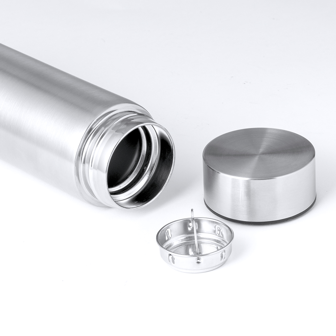 Termo de acero inox con base de corcho personalizado Dantek de 470ml - Termos personalizados - Regalo Promocional Personalizado - vista alternativa