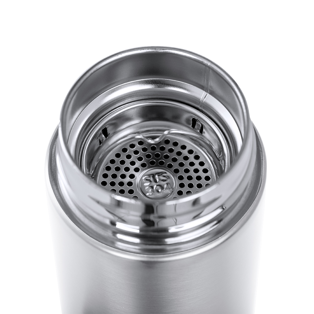 Termo de acero inox con base de corcho personalizado Dantek de 470ml - Termos personalizados - Regalo Promocional Personalizado - imagen 3