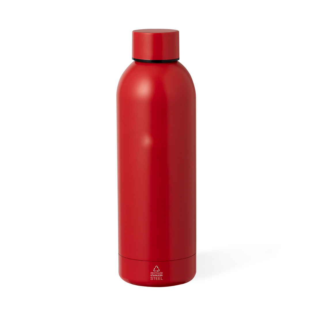 Bidón personalizado Térmico Keono de 550ml en acero inoxidable reciclado metalizado