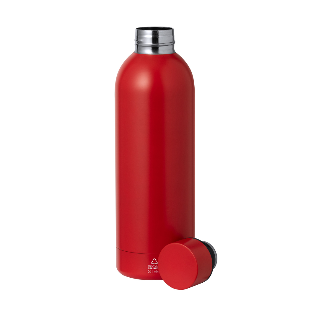 Bidón personalizado Térmico Keono de 550ml en acero inoxidable reciclado metalizado - Termos personalizados - Regalo Promocional Personalizado - vista alternativa