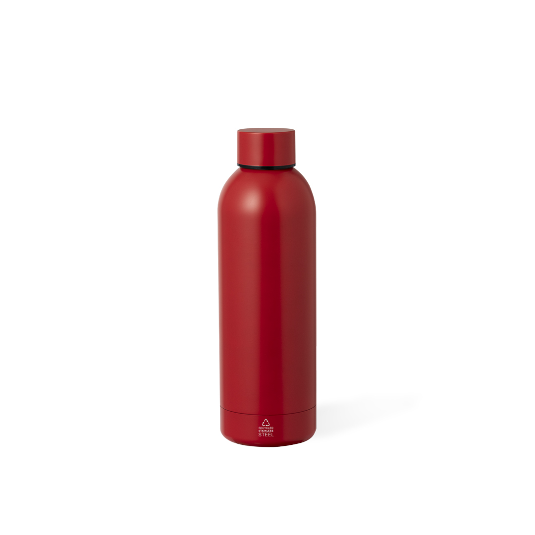 Bidón personalizado Térmico Keono de 550ml en acero inoxidable reciclado metalizado - Termos personalizados - Regalo Promocional Personalizado