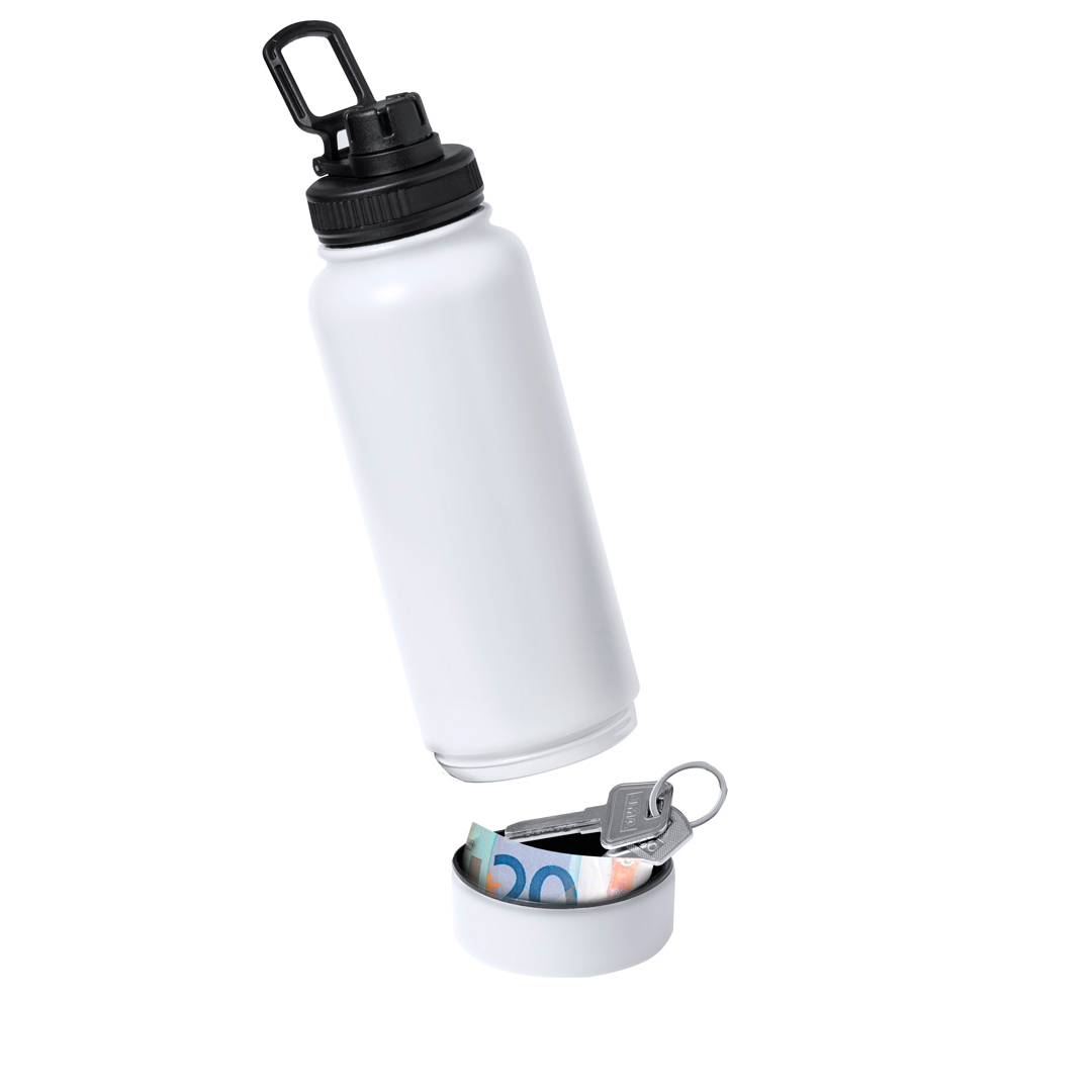 Bidón personalizado Térmico Wankex de 1 litro con dosificador y compartimento en base - Termos personalizados - Regalo Promocional Personalizado - imagen 6