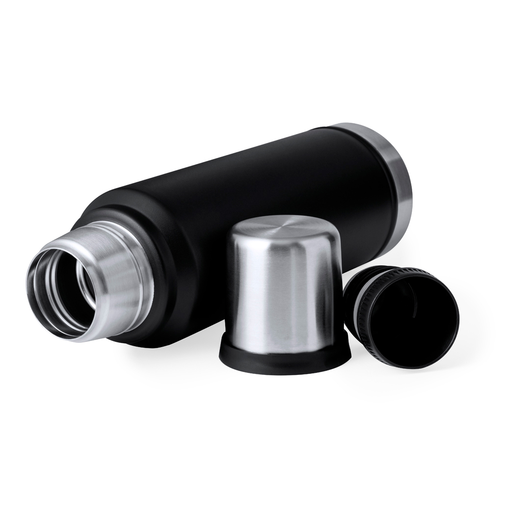 Termo de acero inox personalizado Jokinen  con vaso lateral de 1L - Termos personalizados - Regalo Promocional Personalizado - vista alternativa