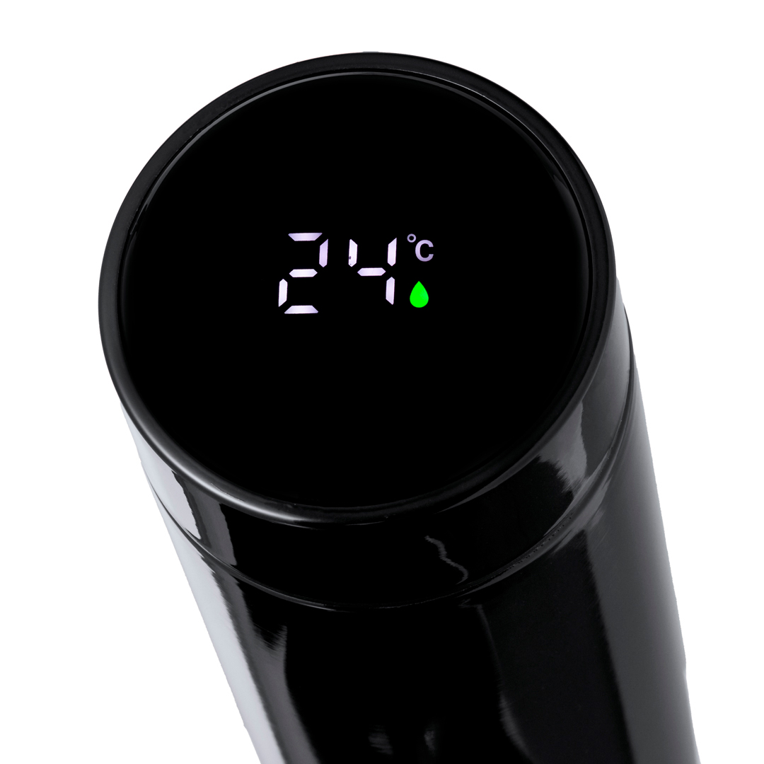 Termo de acero inox con medidor táctil personalizado Sutung  de 450ml - Termos personalizados - Regalo Promocional Personalizado - vista alternativa