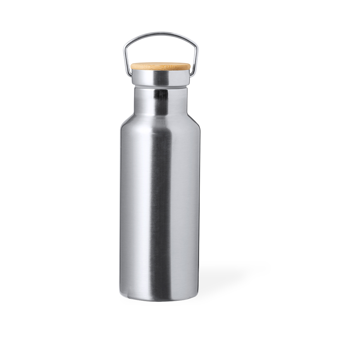 Set personalizado Debris bidón y vaso térmico de acero inox bambú - Tazas y vasos personalizados - Regalo Promocional Personalizado - imagen 3