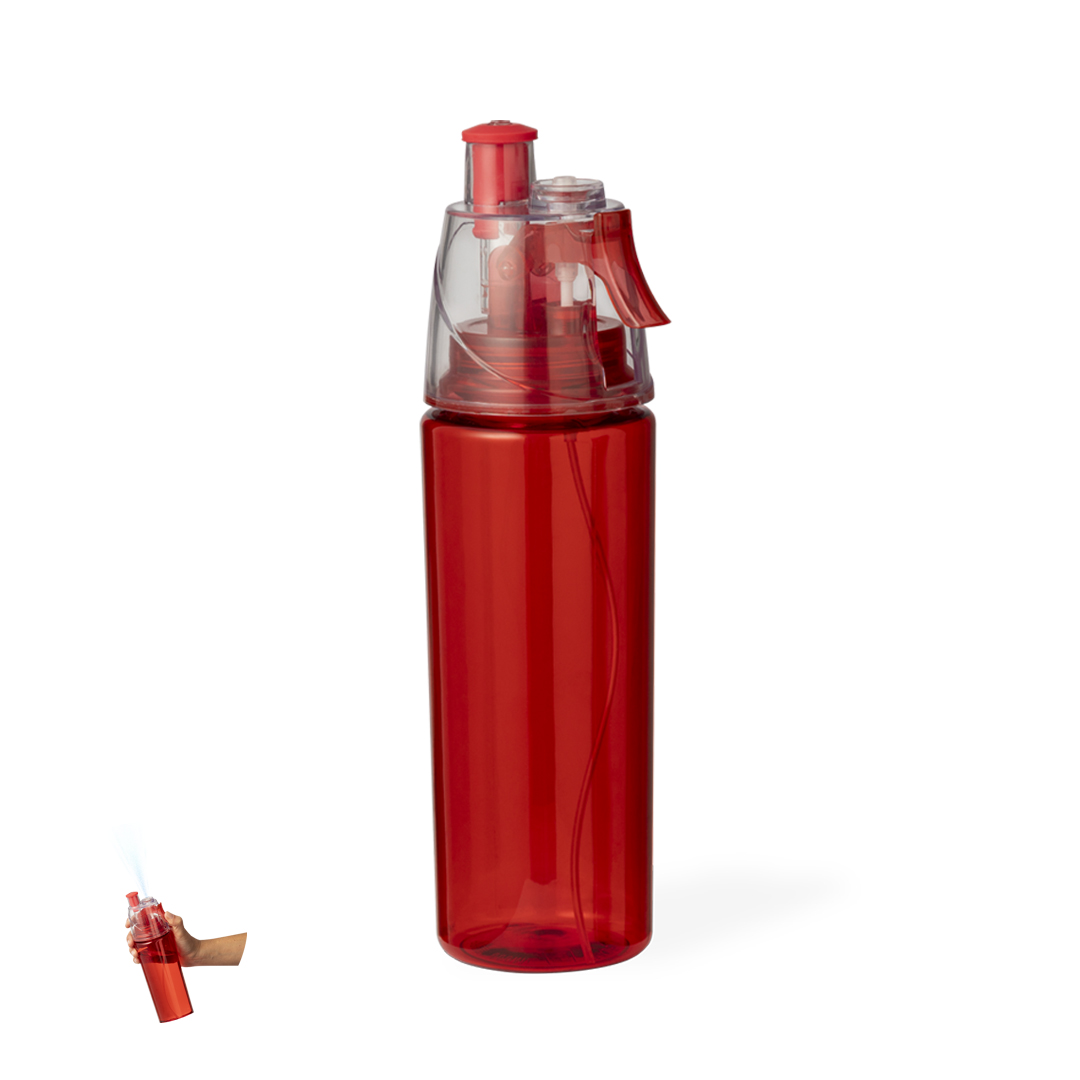 Bidón personalizado Vaporizador Fluxi de 600ml con vaporizador en tapón para refrescarse - Termos personalizados - Regalo Promocional Personalizado