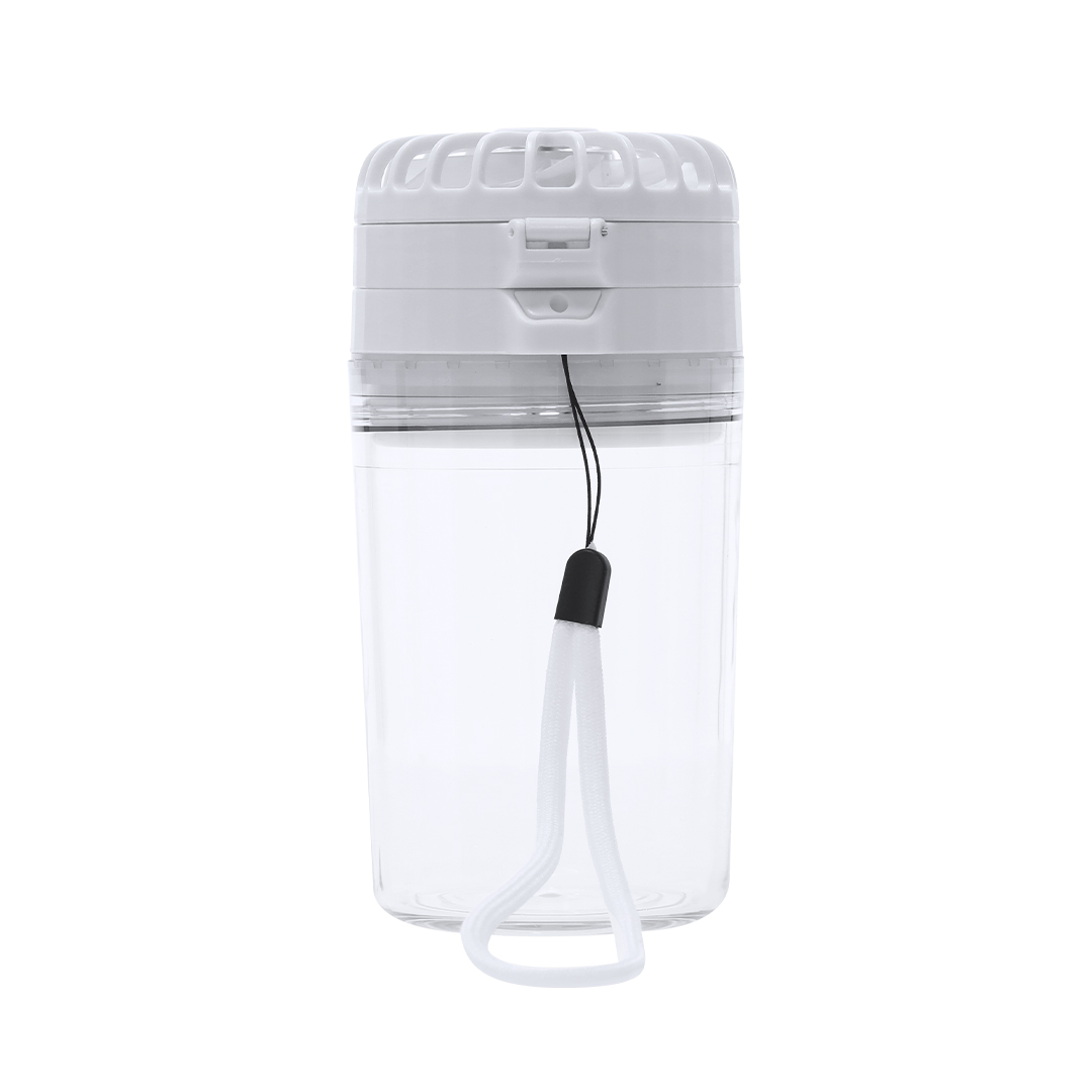Bidón personalizado Ventilador Zexen de 350ml en Tritan con ventilador regulable y batería 1200mAh - Verano - Regalo Promocional Personalizado - imagen 4