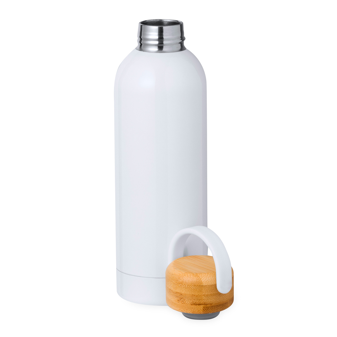Bidón personalizado Térmico para Sublimación Jano de 500ml con asa superior de agarre - Termos personalizados - Regalo Promocional Personalizado - vista alternativa