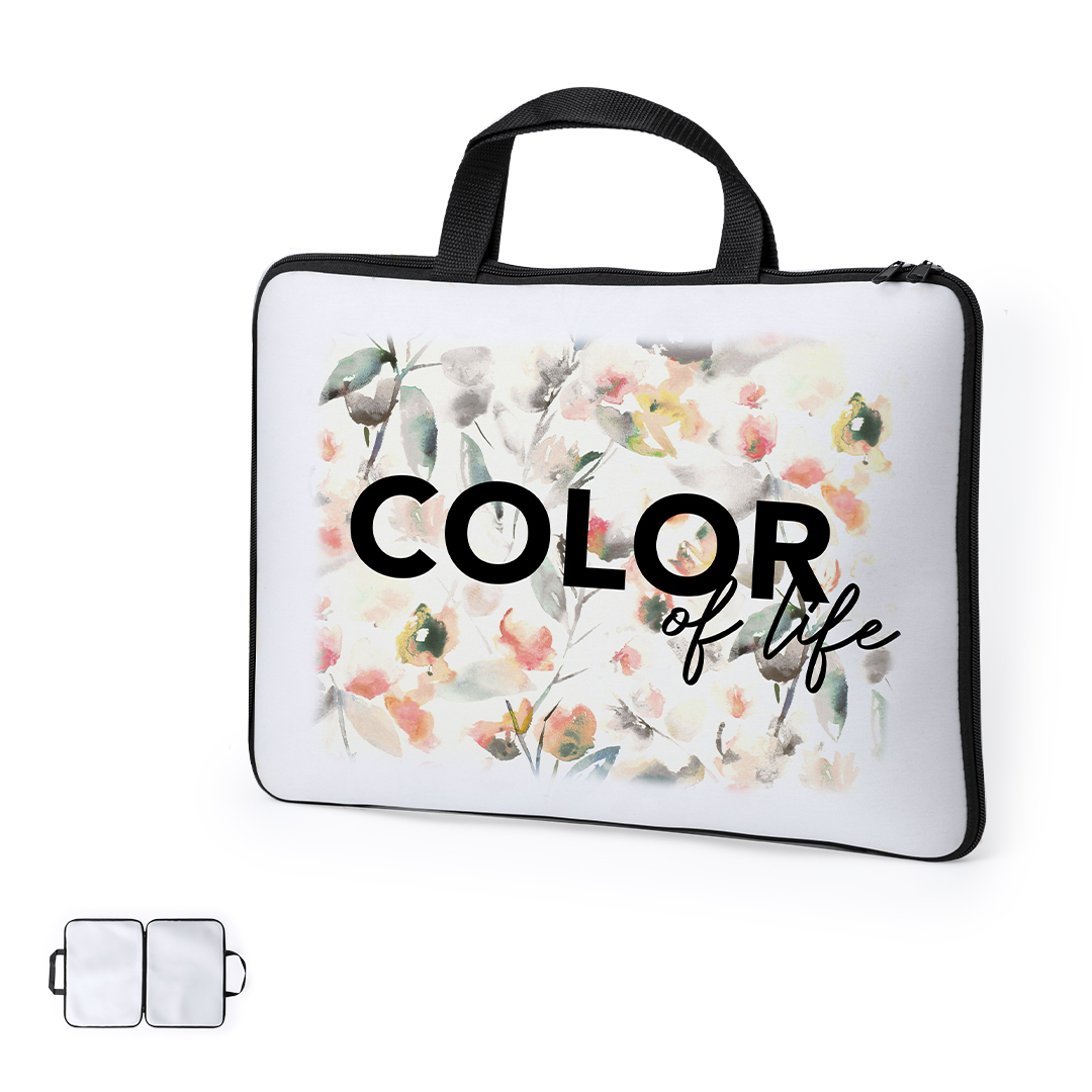 Funda para sublimación personalizada Lury de soft shell para portátil - Fundas para portátil - Regalo Promocional Personalizado
