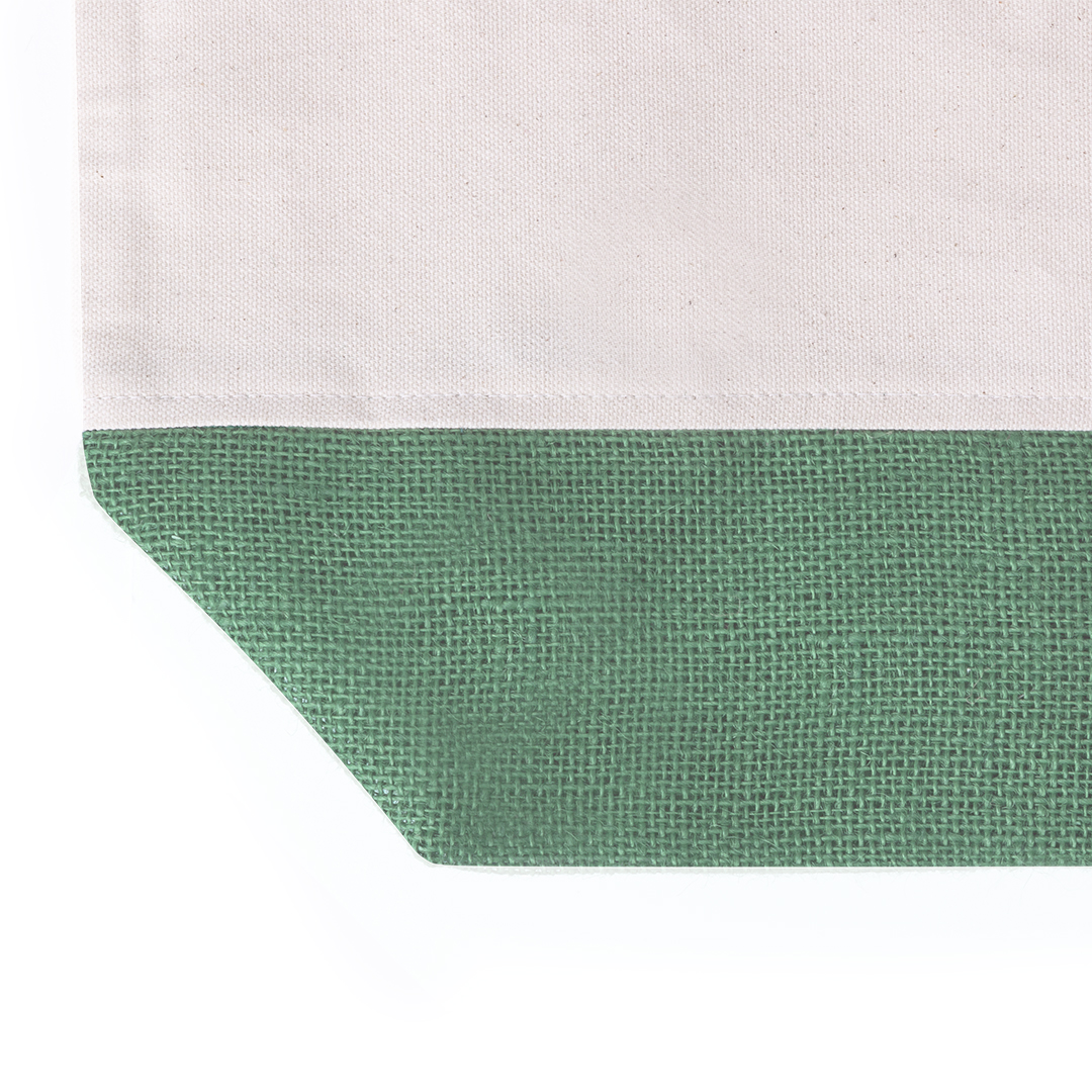 Bolsa personalizada Belesi de algodón 280g bicolor