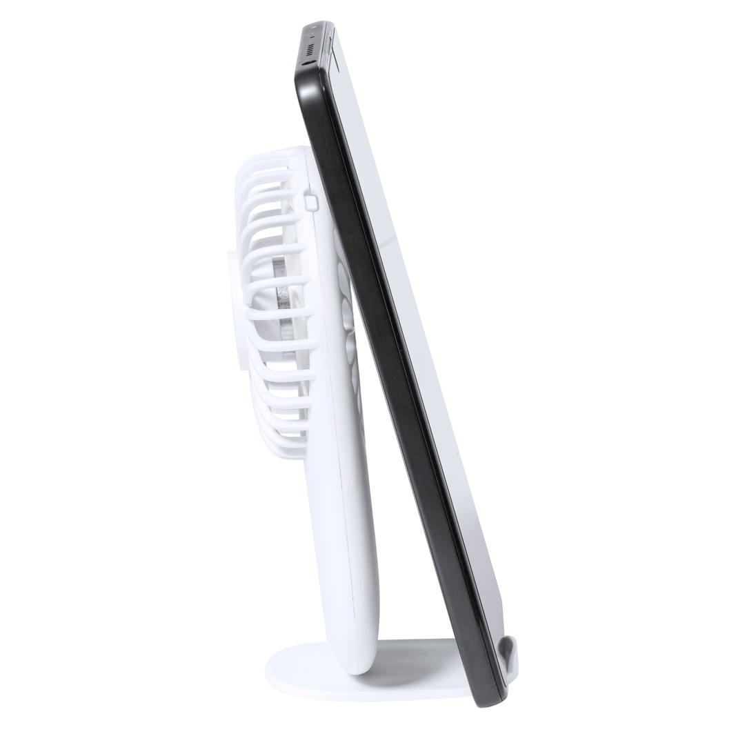 Ventilador portátil personalizado Fanger de ABS con soporte smartphone - Verano - Regalo Promocional Personalizado - vista alternativa