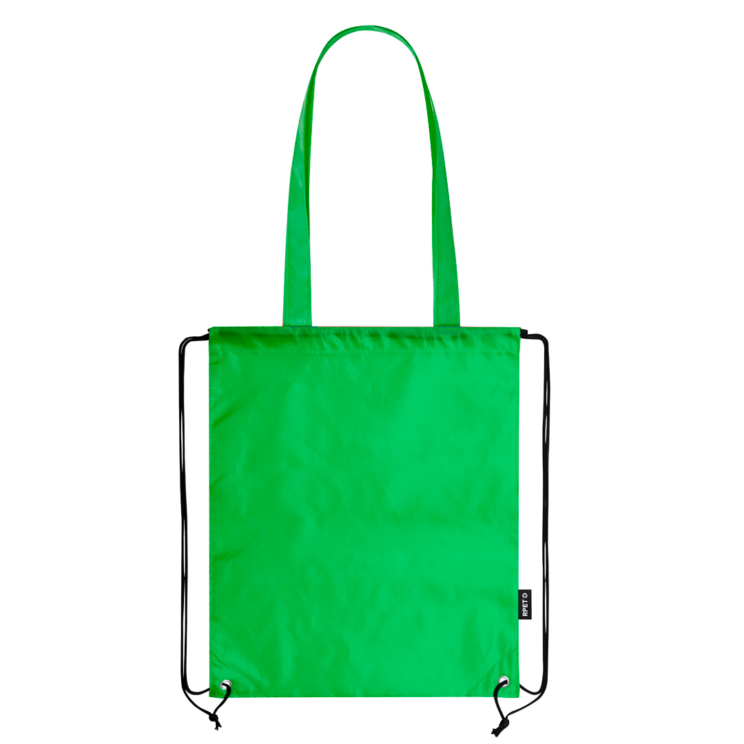 Bolsa mochila de cuerdas personalizada Falyan RPET - Tote Bags personalizadas - Regalo Promocional Personalizado - vista alternativa