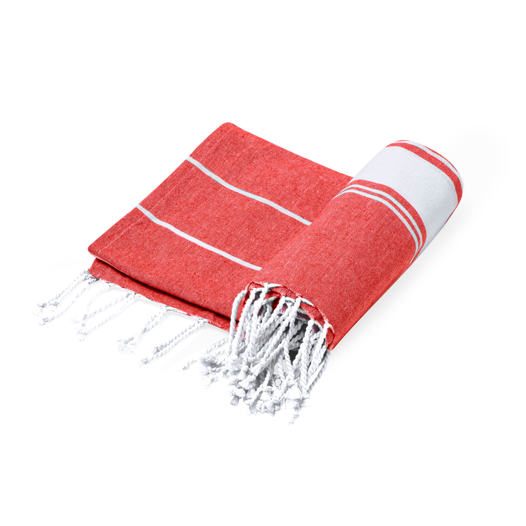 Pareo toalla personalizado Donell de algodón y poliéster suave